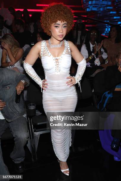 Ice Spice attends the 2023 MTV Video Music Awards at Prudential Center on September 12, 2023 in Newark, New Jersey.