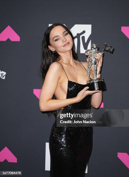 Dove Cameron attends the 2023 MTV Video Music Awards at the Prudential Center on September 12, 2023 in Newark, New Jersey.