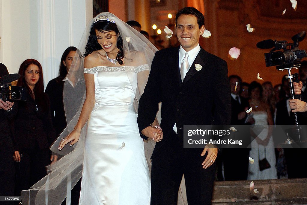 Marc Anthony Weds In Puerto Rico