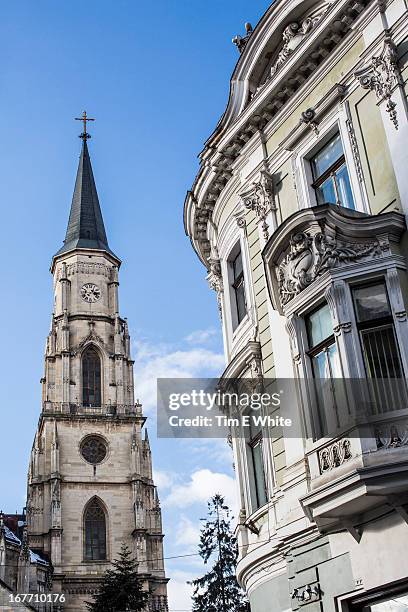 cluj napoca, romania - cluj-napoca romania stock pictures, royalty-free photos & images