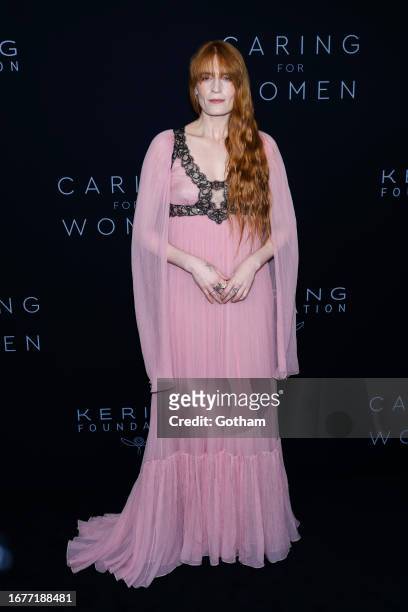 Florence Welch attends the Kering Caring for Women Dinner at The Pool on September 12, 2023 in New York City.
