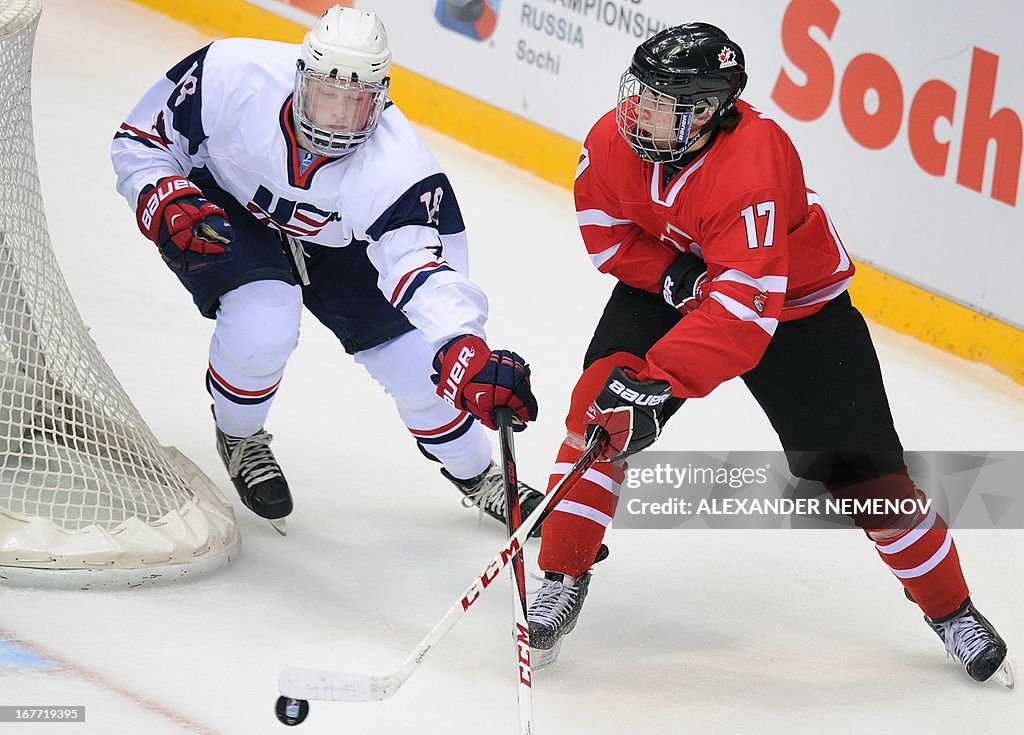 IHOCKEY-U18-WORLD-FINAL-CAN-USA