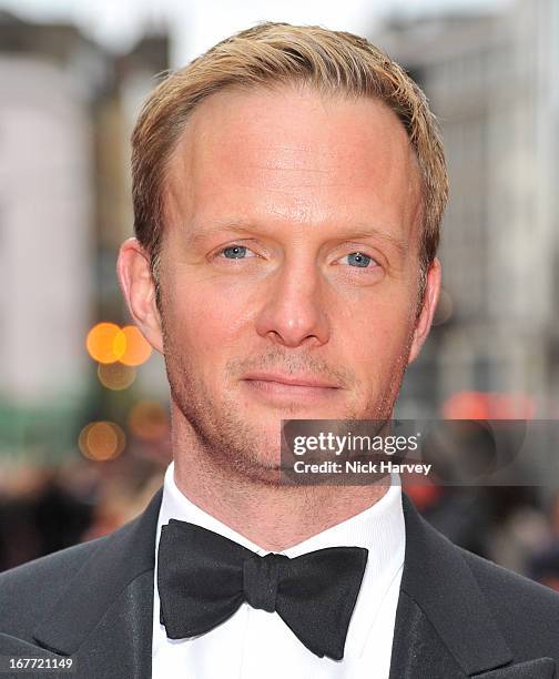 Rupert Penry-Jones attends The Laurence Olivier Awards at The Royal Opera House on April 28, 2013 in London, England.