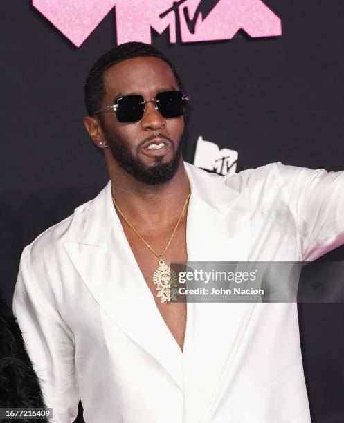 Diddy attends the 2023 MTV Music Video Awards at the Prudential Center on September 12, 2023 in Newark, New Jersey.