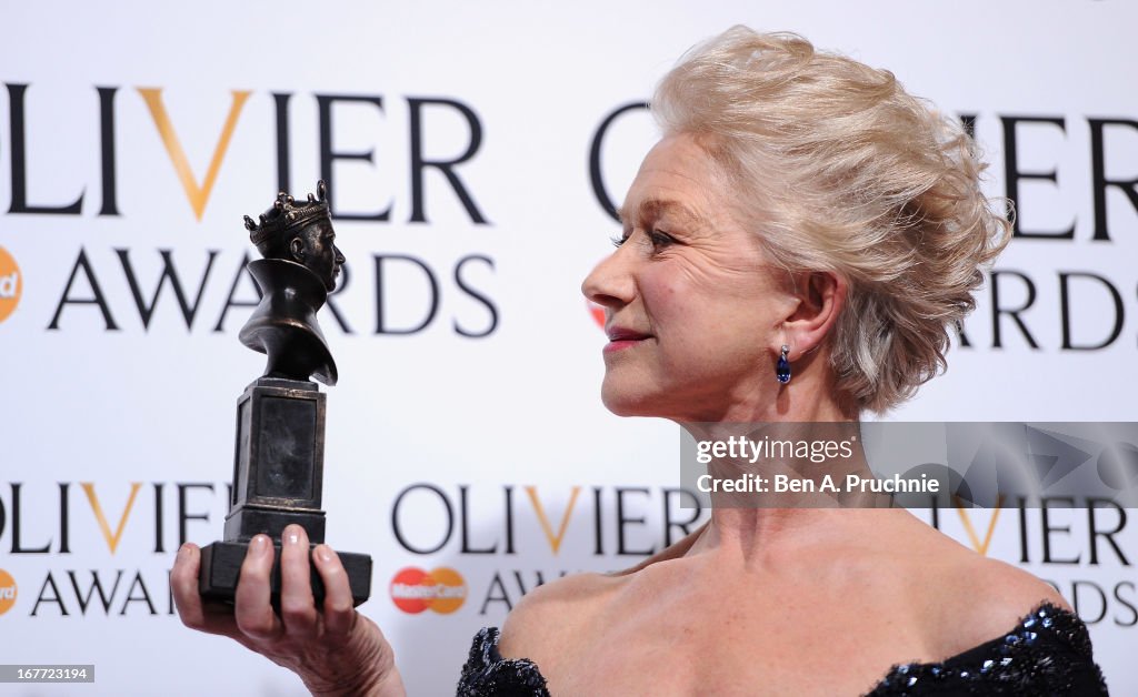 The Laurence Olivier Awards - Press Room