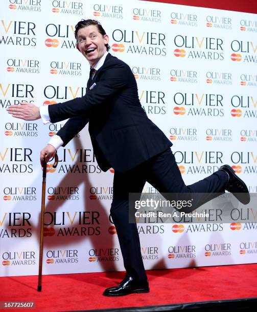 Lee Evans during The Laurence Olivier Awards at the Royal Opera House on April 28, 2013 in London, England.