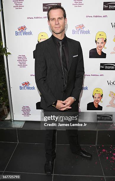 Nick Heaney attends the Filmmaker and Genlux Magazine Fashion Editor Amanda Eliasch Hosts BritWeek 2013 Cocktail Party on April 27, 2013 in West...
