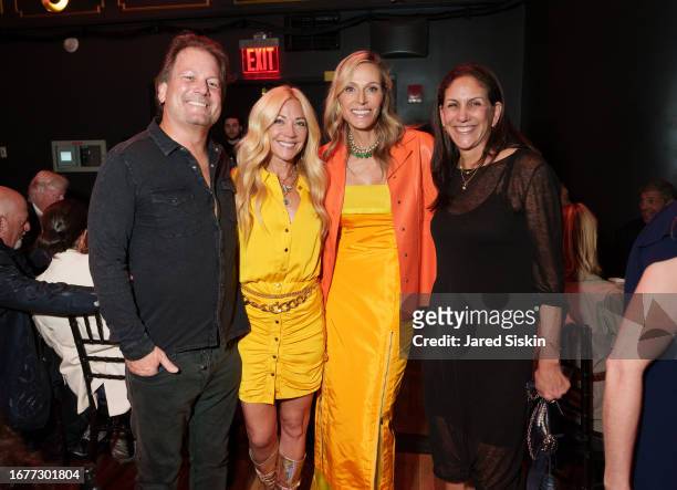 Jim Kiick, Ramy Brook, Jamie Tisch and Ellen Lowey attend Country Music Hall of Fame and Museum's 2023 All for the Hall New York Benefit at Irving...