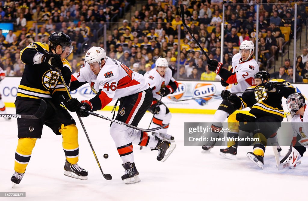 Ottawa Senators v Boston Bruins