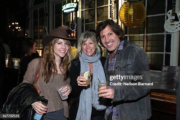 Guests attend the 35th Anniversary of Cheap Trick at Budokan at the John Varvatos Bowery NYC store on April 28, 2013 in New York City.