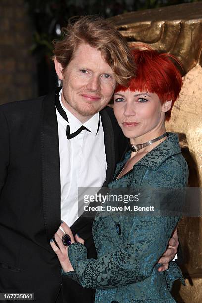 Julian Rhind-Tutt and Guest attend the BAFTA Craft Awards at The Brewery on April 28, 2013 in London, England.