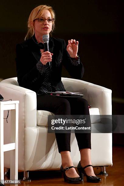 Lisa MacCallum, Vicepresident Access to Sport, Nike Inc, during Subsiadiary Session as part of the closing day of the 15th IOC World Conference...