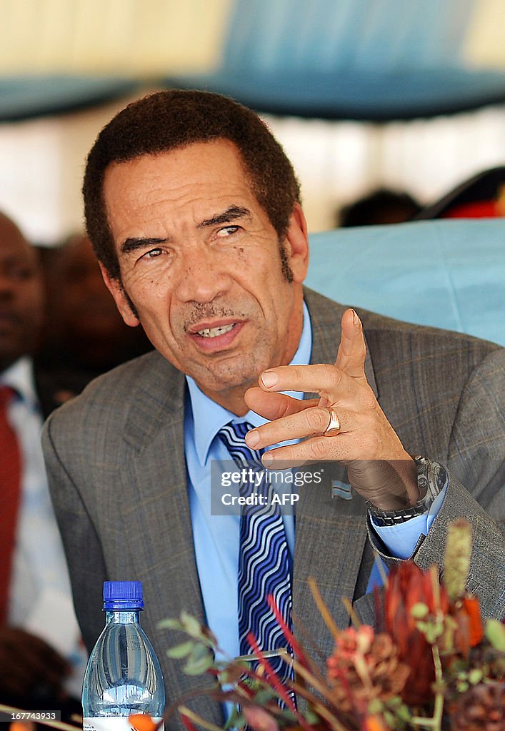 BOTSWANA-POLITICS-ANIMAL-KHAMA