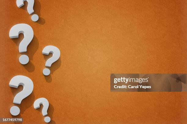 question mark with space for copy - vragen stockfoto's en -beelden
