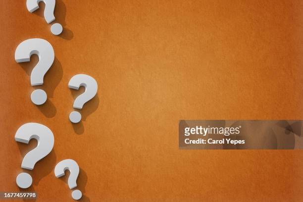 question mark with space for copy - asking stock pictures, royalty-free photos & images