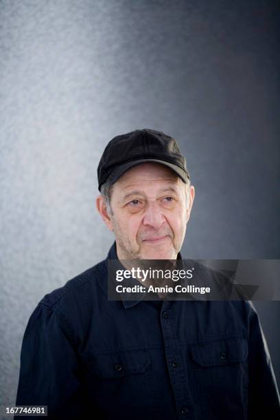 Composer Steve Reich is photographed for the Guardian newspaper on February 26, 2013 in Bedford, New York.