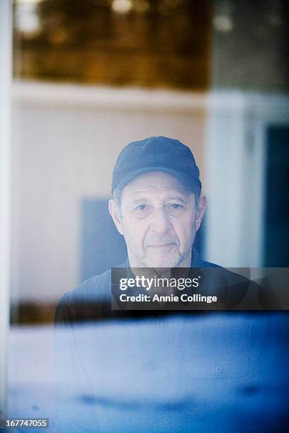 Composer Steve Reich is photographed for the Guardian newspaper on February 26, 2013 in Bedford, New York.