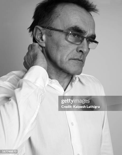 Film director Danny Boyle is photographed for the Guardian on February 25, 2013 in London, England.