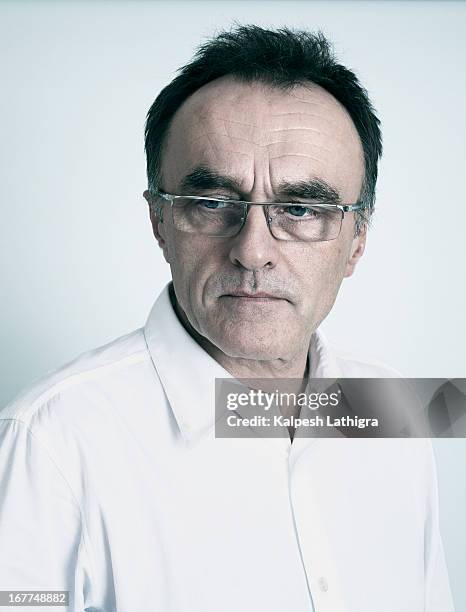 Film director Danny Boyle is photographed for the Guardian on February 25, 2013 in London, England.