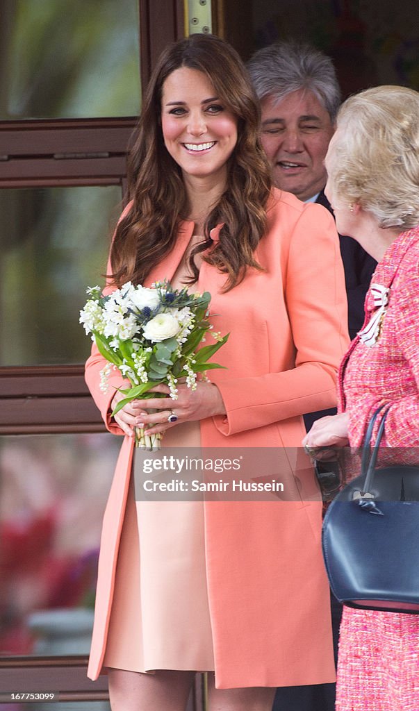 The Duchess Of Cambridge Visits Naomi House