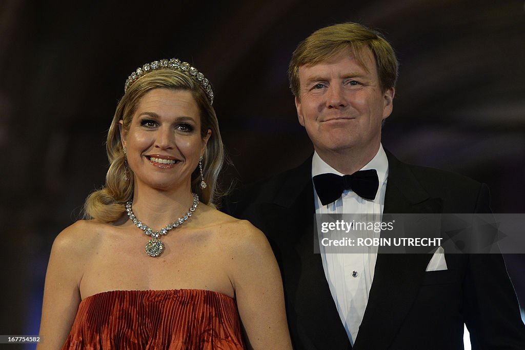 NETHERLANDS-ROYAL-DINNER