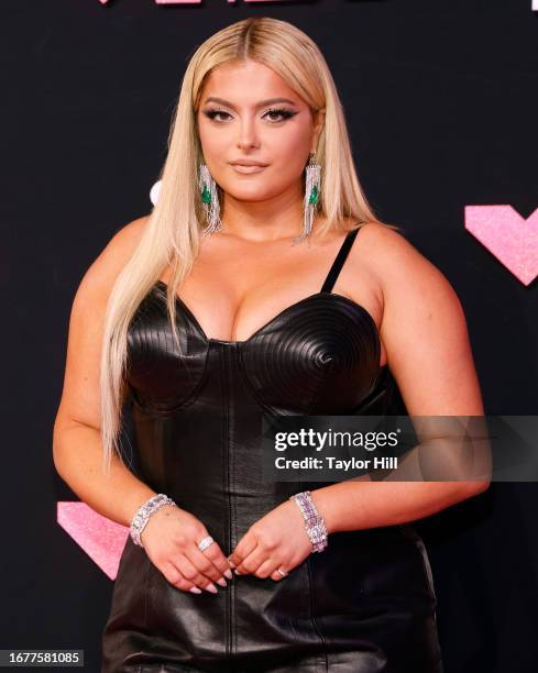 Bebe Rexha attends the 2023 MTV Video Music Awards at Prudential Center on September 12, 2023 in Newark, New Jersey.