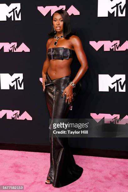 Coco Jones attends the 2023 MTV Video Music Awards at Prudential Center on September 12, 2023 in Newark, New Jersey.