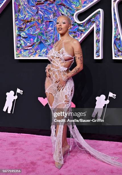 Doja Cat attends the 2023 MTV Video Music Awards at Prudential Center on September 12, 2023 in Newark, New Jersey.