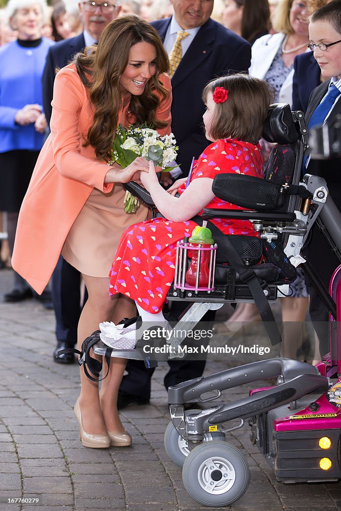 The Duchess Of Cambridge Visits Naomi House