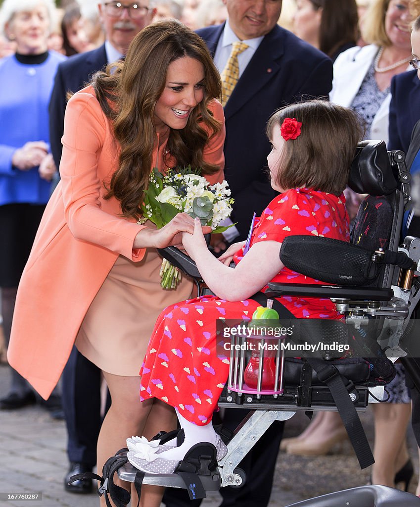 The Duchess Of Cambridge Visits Naomi House