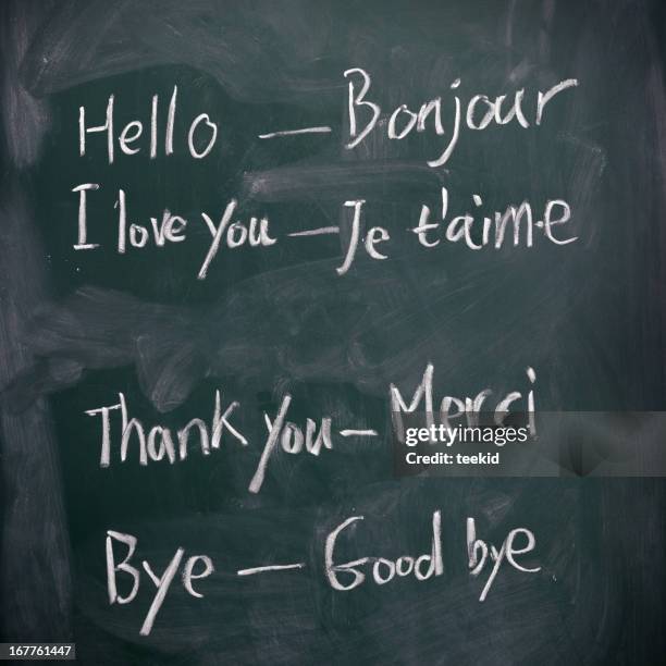 learning french - english culture stock pictures, royalty-free photos & images