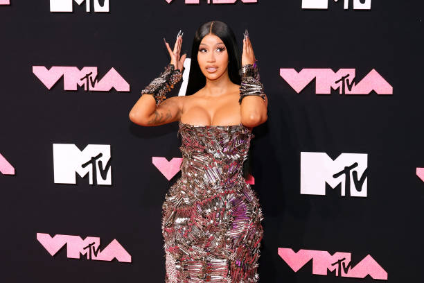Cardi B attends the 2023 MTV Video Music Awards at Prudential Center on September 12, 2023 in Newark, New Jersey.