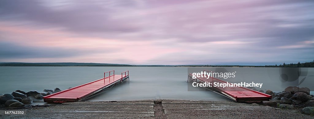 Red Docks Panoramic
