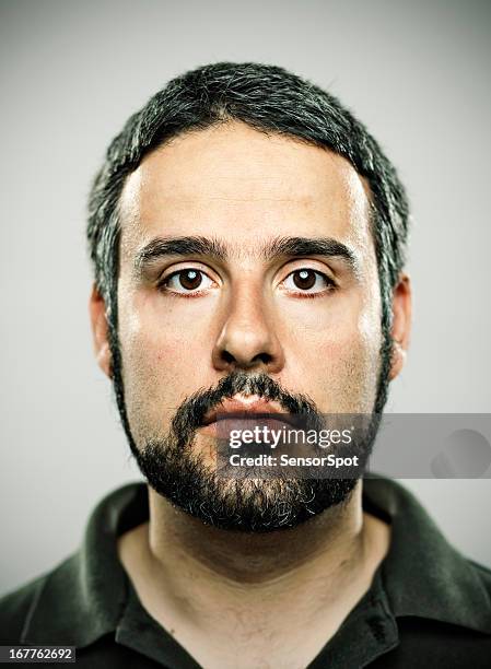 real young man - big beard stock pictures, royalty-free photos & images