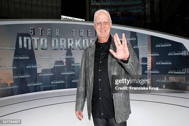 Gottfried Vollmer attends the 'Star Trek Into Darkness' German Premiere at Cinestar on April 29, 2013 in Berlin, Germany.