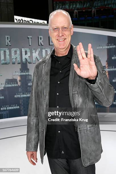 Gottfried Vollmer attends the 'Star Trek Into Darkness' German Premiere at Cinestar on April 29, 2013 in Berlin, Germany.