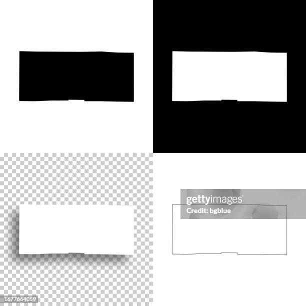 poinsett county, arkansas. maps for design. blank, white and black backgrounds - harrisburg stock illustrations