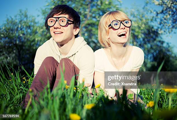 funny couple - eccentric stock pictures, royalty-free photos & images