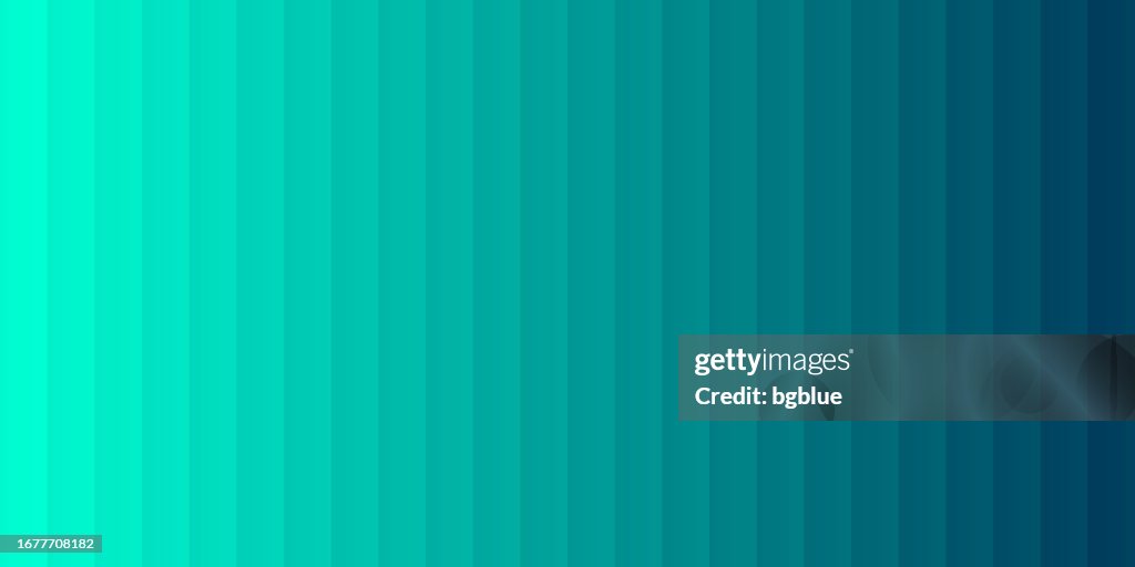Green abstract gradient background decomposed into vertical color lines