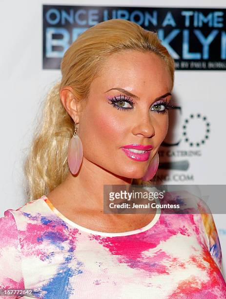 Reality TV personality Coco attends the screening of ""Once Upon A Time In Brooklyn" at AMC Empire on April 29, 2013 in New York City.
