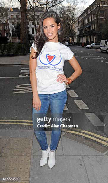 Funda Onal attends fundraiser for 'The Brompton Fountain on April 29, 2013 in London, England.
