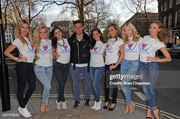 Spencer Matthews and Funda Onal attend fundraiser for 'The Brompton Fountain on April 29, 2013 in London, England.