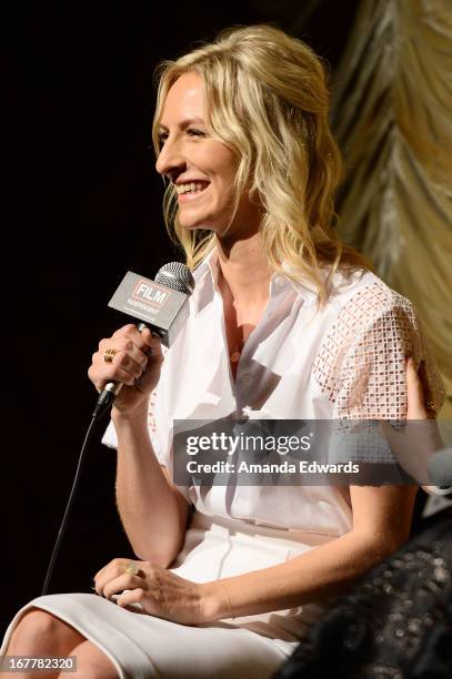 Actress Mickey Sumner attends a Film Independent at LACMA special screening of "Frances Ha" at the Bing Theatre At LACMA on April 29, 2013 in Los...