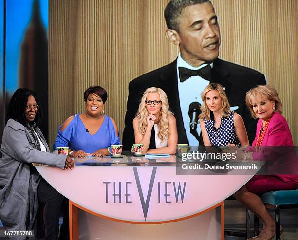 On today's show, guest co-host Jenny McCarthy joins the ladies; “Whoopi’s Shoe View” begins with a peek at her one-of-a-kind shoe collection; Rebel...