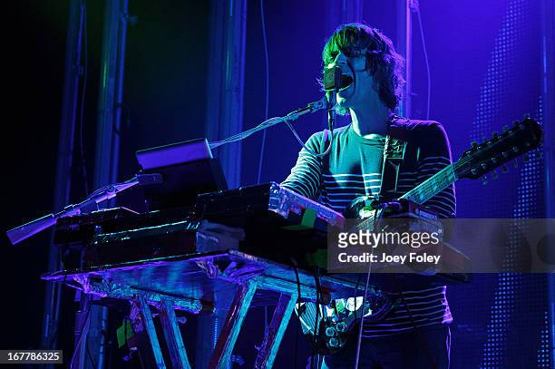 Steven Drozd of The Flaming Lips performs onstage at Egyptian Room at Old National Centre on April 29, 2013 in Indianapolis, Indiana.