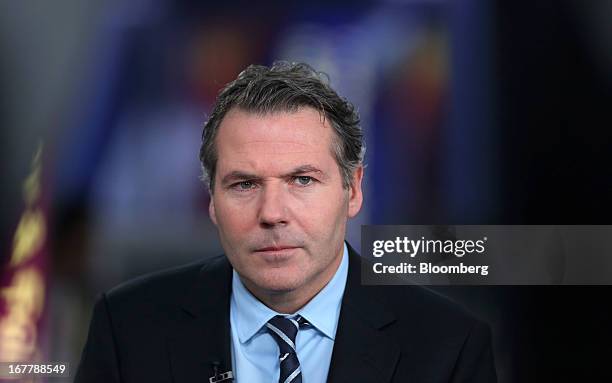 Nick Robertson, chief executive officer of Asos Plc, pauses during a Bloomberg Television interview in London, U.K., on Tuesday, April 30, 2013. Asos...