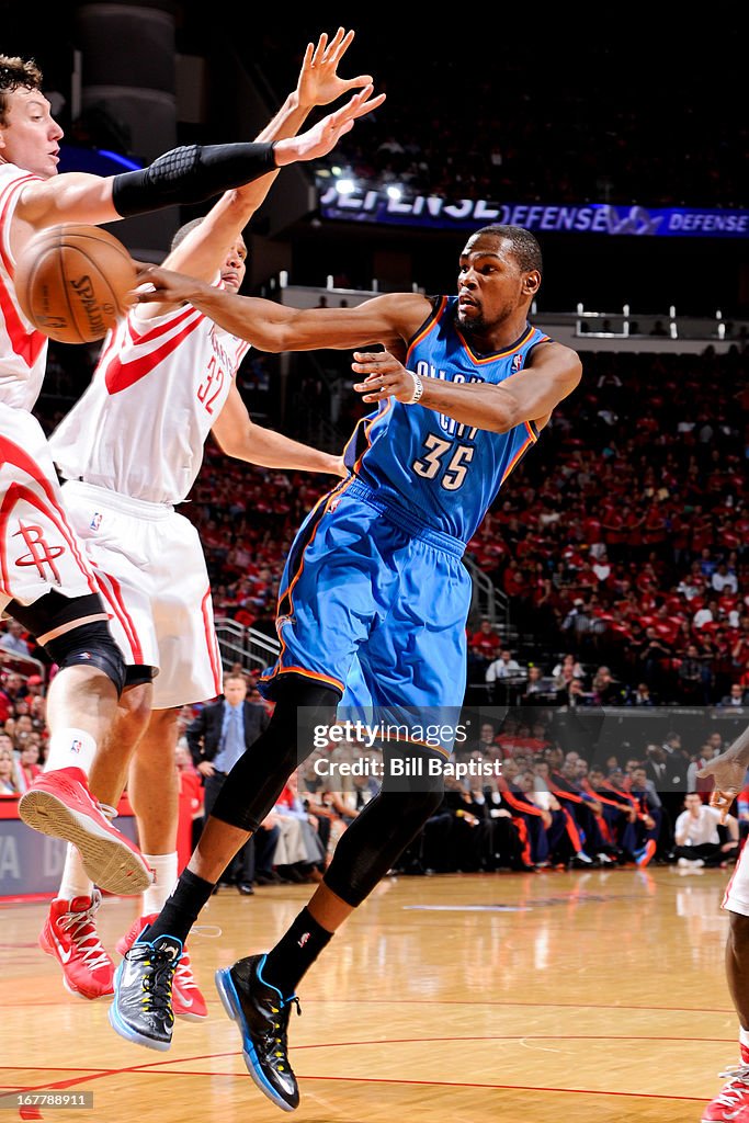 Oklahoma City Thunder v Houston Rockets - Game Four