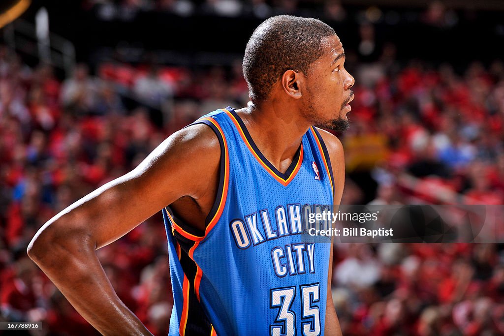 Oklahoma City Thunder v Houston Rockets - Game Four