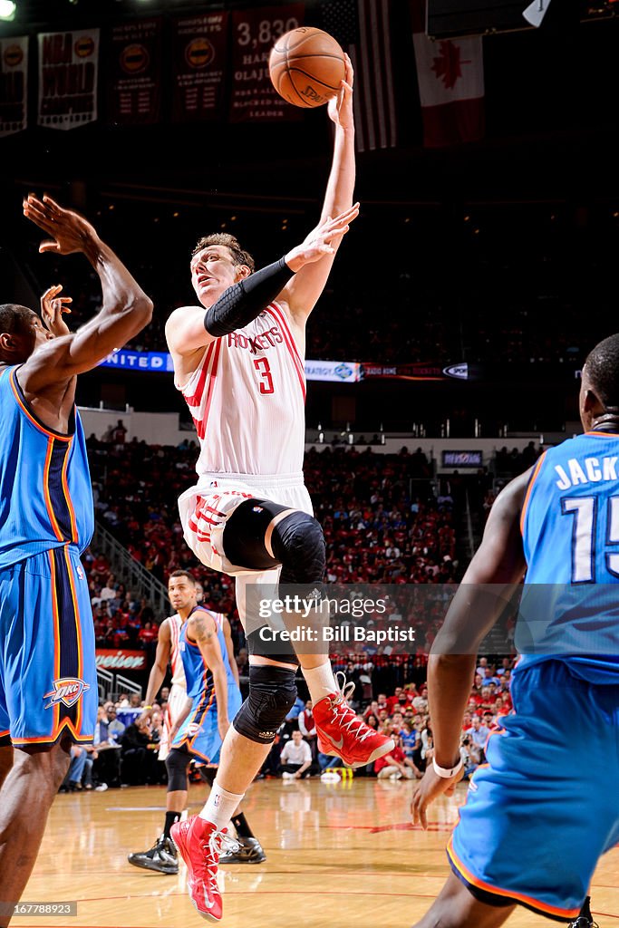 Oklahoma City Thunder v Houston Rockets - Game Four