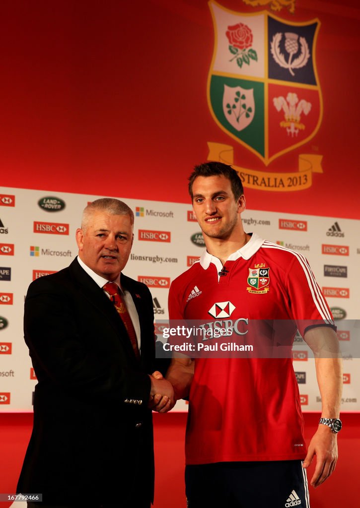 British and Irish Lions Tour Squad and Captain Announcement